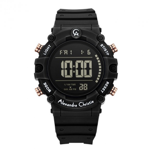 Alexandre Christie AC 9386 Full Black MHRIPBARG